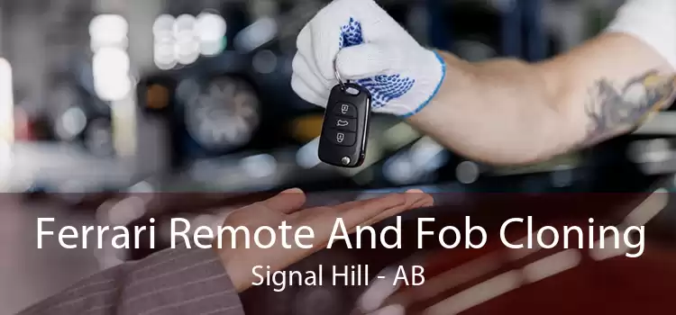 Ferrari Remote And Fob Cloning Signal Hill - AB