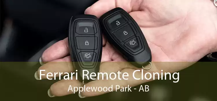 Ferrari Remote Cloning Applewood Park - AB