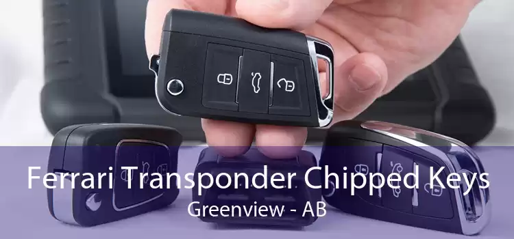 Ferrari Transponder Chipped Keys Greenview - AB