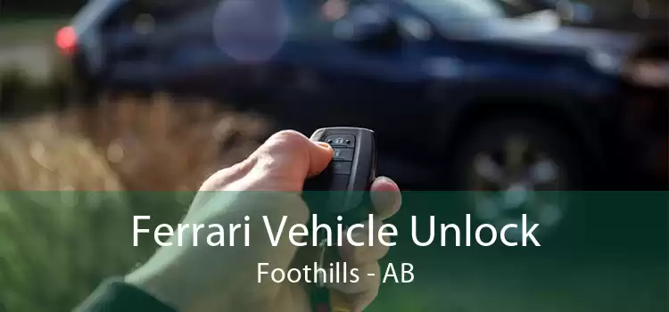 Ferrari Vehicle Unlock Foothills - AB