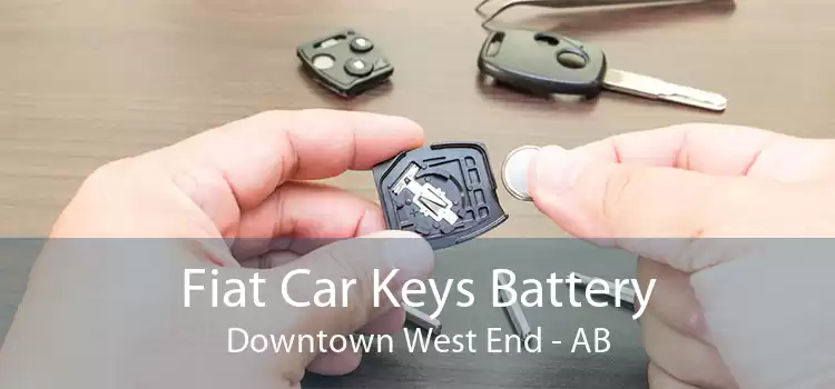 Fiat Car Keys Battery Downtown West End - AB