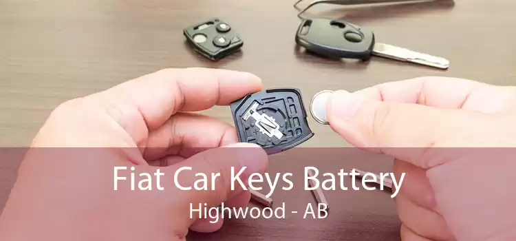 Fiat Car Keys Battery Highwood - AB