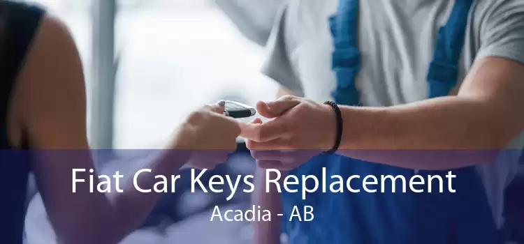 Fiat Car Keys Replacement Acadia - AB