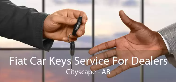 Fiat Car Keys Service For Dealers Cityscape - AB