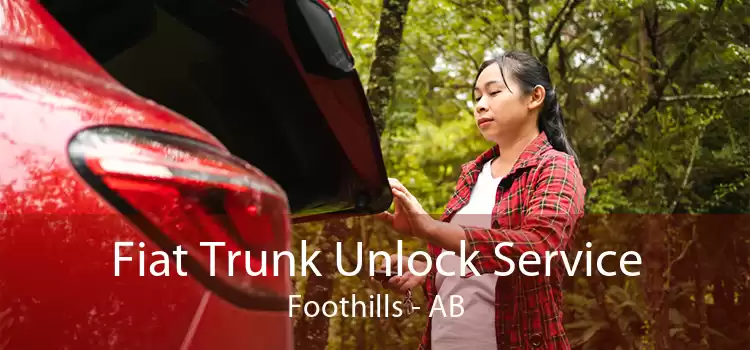Fiat Trunk Unlock Service Foothills - AB