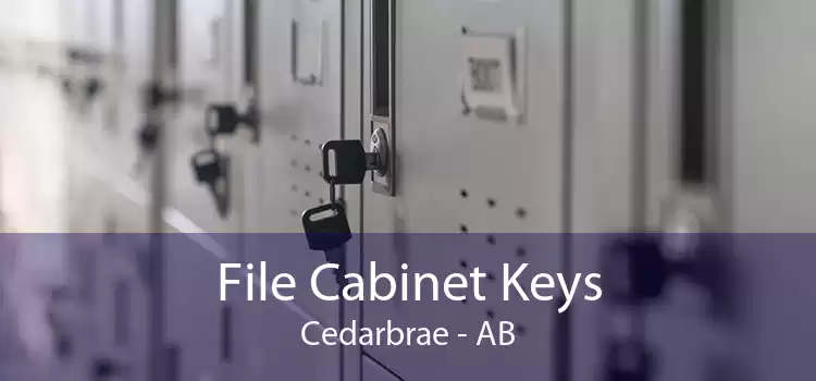 File Cabinet Keys Cedarbrae - AB