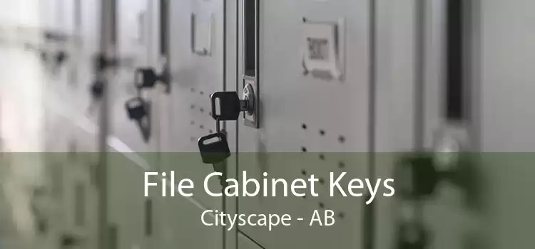 File Cabinet Keys Cityscape - AB