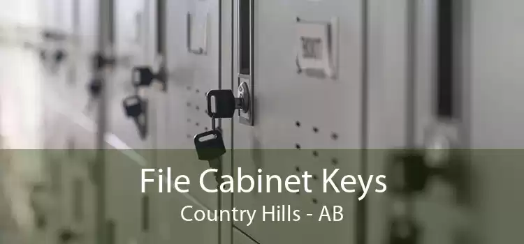 File Cabinet Keys Country Hills - AB