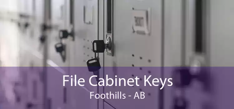 File Cabinet Keys Foothills - AB