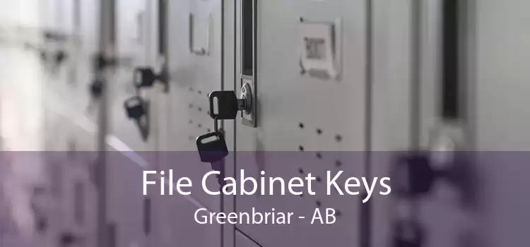 File Cabinet Keys Greenbriar - AB