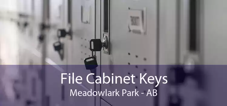 File Cabinet Keys Meadowlark Park - AB