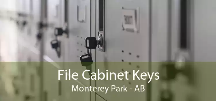 File Cabinet Keys Monterey Park - AB