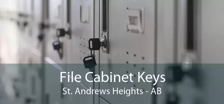 File Cabinet Keys St. Andrews Heights - AB