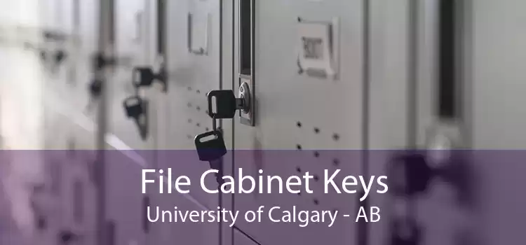 File Cabinet Keys University of Calgary - AB