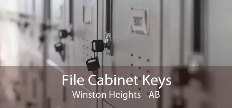 File Cabinet Keys Winston Heights - AB