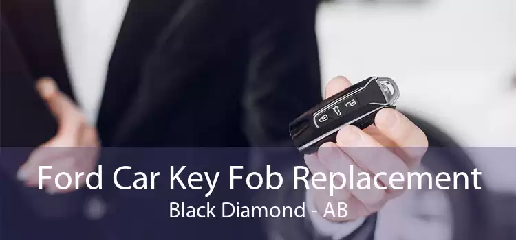 Ford Car Key Fob Replacement Black Diamond - AB