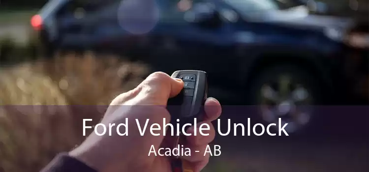 Ford Vehicle Unlock Acadia - AB
