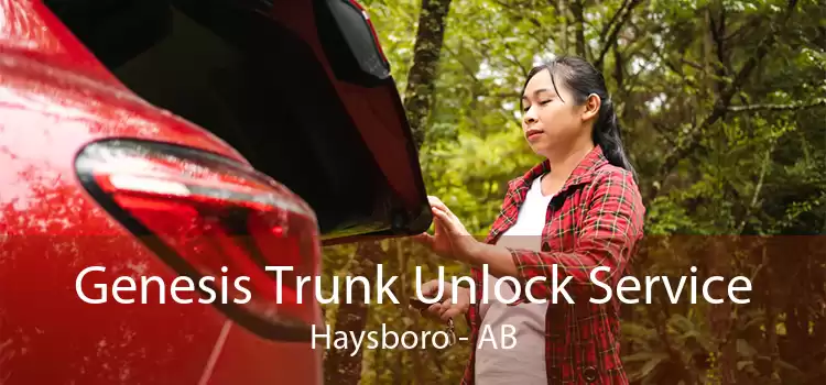 Genesis Trunk Unlock Service Haysboro - AB