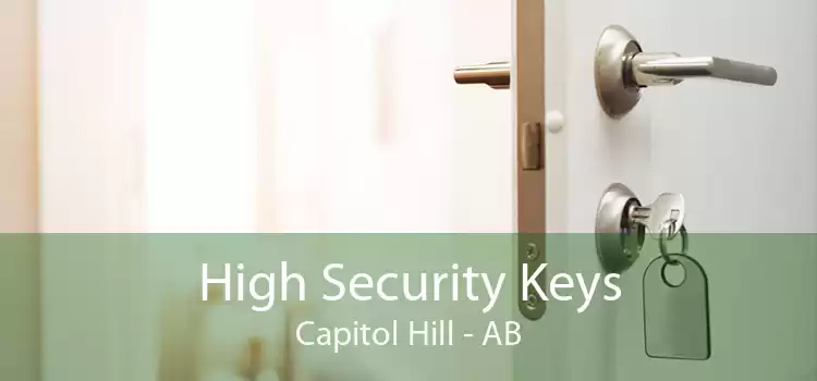 High Security Keys Capitol Hill - AB