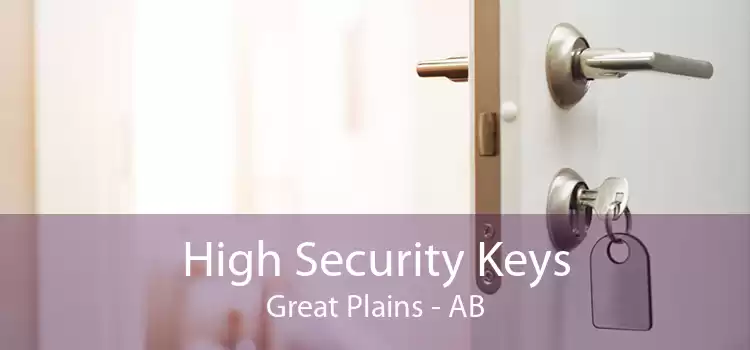 High Security Keys Great Plains - AB