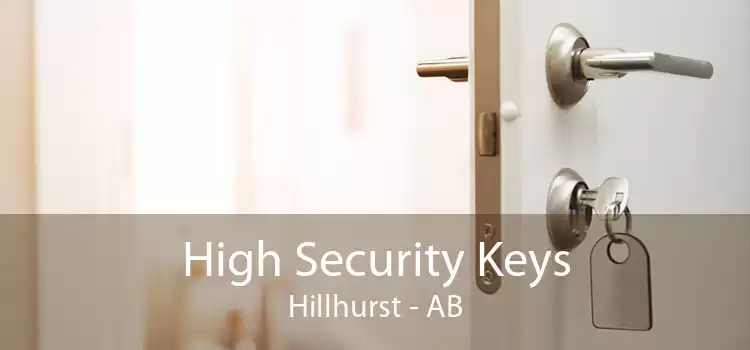 High Security Keys Hillhurst - AB