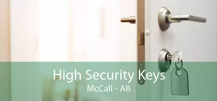 High Security Keys McCall - AB