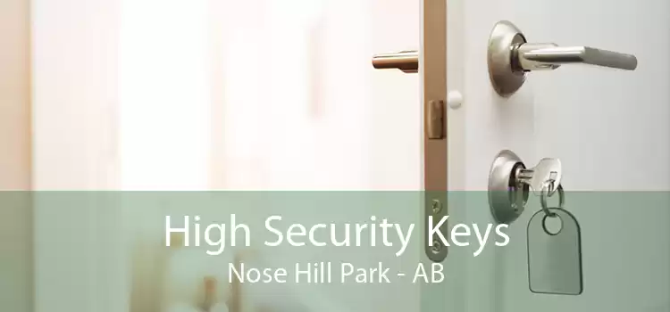 High Security Keys Nose Hill Park - AB