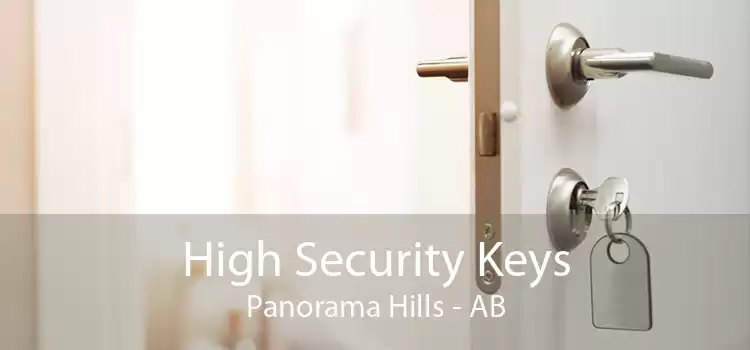High Security Keys Panorama Hills - AB
