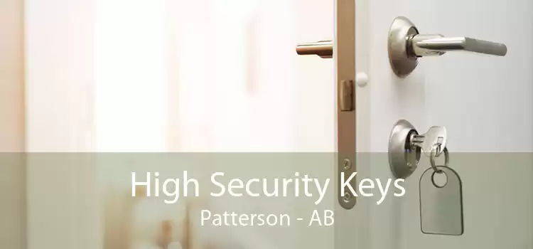 High Security Keys Patterson - AB