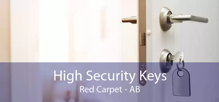 High Security Keys Red Carpet - AB