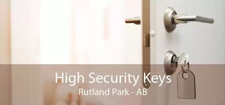 High Security Keys Rutland Park - AB