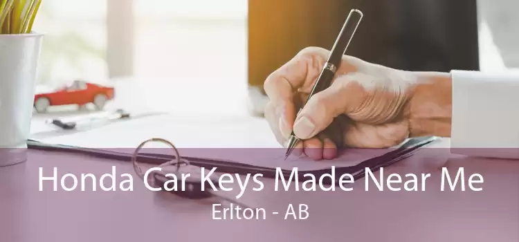 Honda Car Keys Made Near Me Erlton - AB