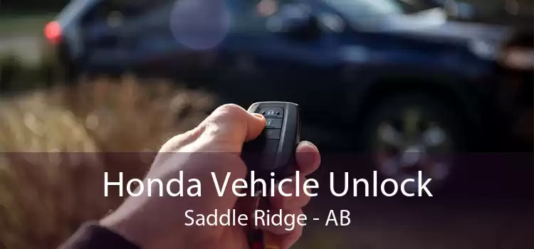 Honda Vehicle Unlock Saddle Ridge - AB