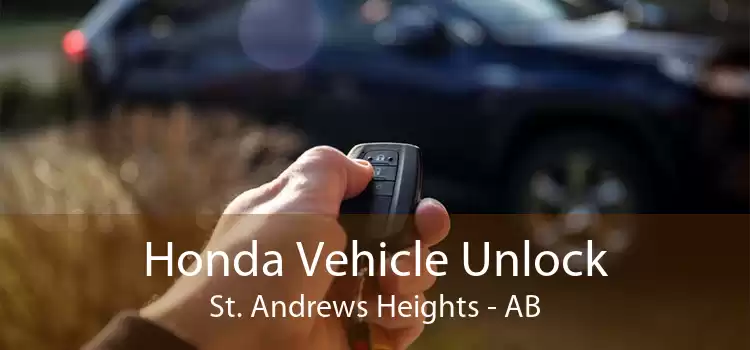 Honda Vehicle Unlock St. Andrews Heights - AB