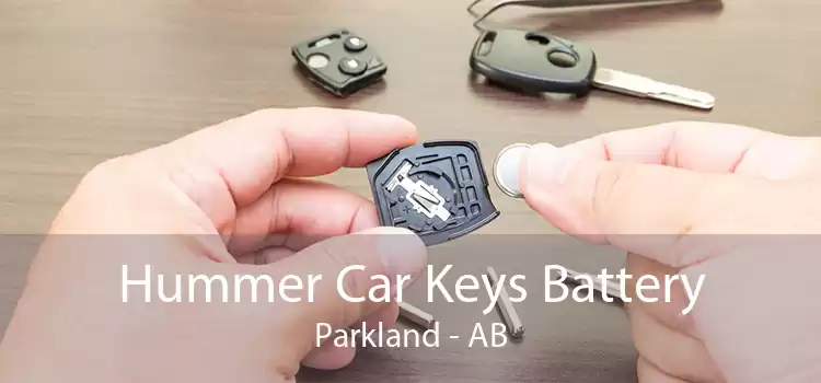 Hummer Car Keys Battery Parkland - AB