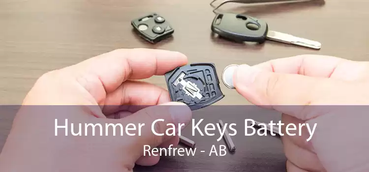 Hummer Car Keys Battery Renfrew - AB