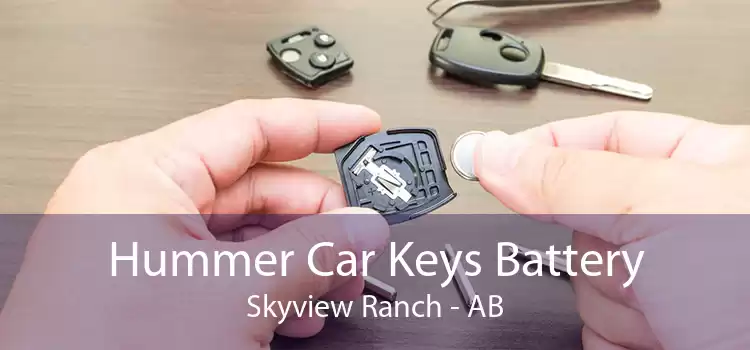 Hummer Car Keys Battery Skyview Ranch - AB