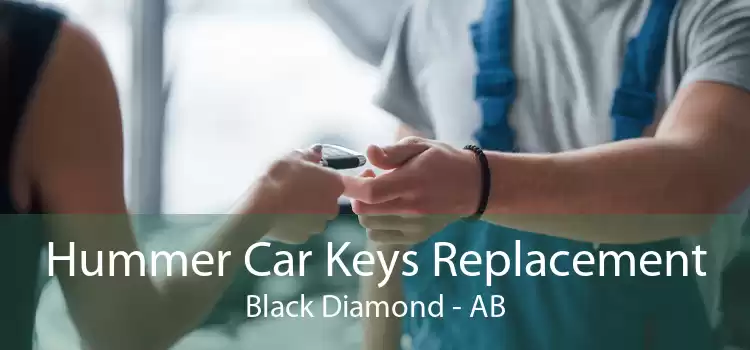 Hummer Car Keys Replacement Black Diamond - AB