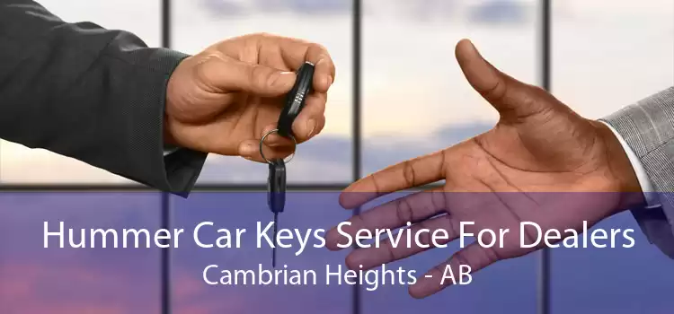 Hummer Car Keys Service For Dealers Cambrian Heights - AB