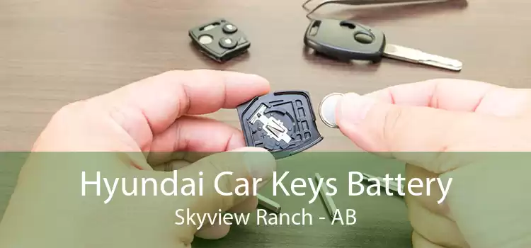 Hyundai Car Keys Battery Skyview Ranch - AB