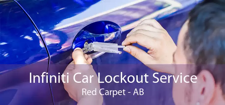 Infiniti Car Lockout Service Red Carpet - AB