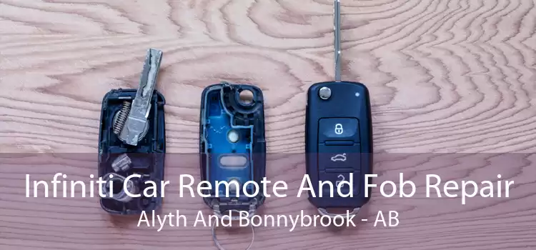 Infiniti Car Remote And Fob Repair Alyth And Bonnybrook - AB