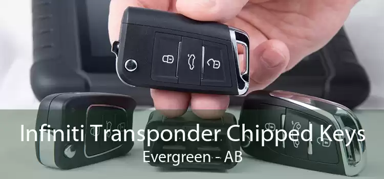 Infiniti Transponder Chipped Keys Evergreen - AB