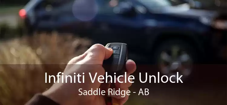 Infiniti Vehicle Unlock Saddle Ridge - AB