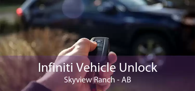 Infiniti Vehicle Unlock Skyview Ranch - AB