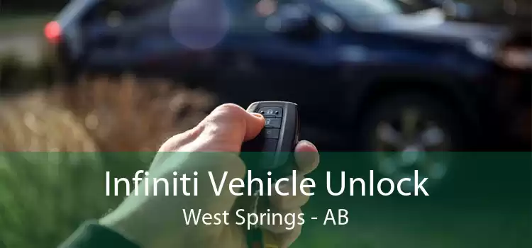 Infiniti Vehicle Unlock West Springs - AB