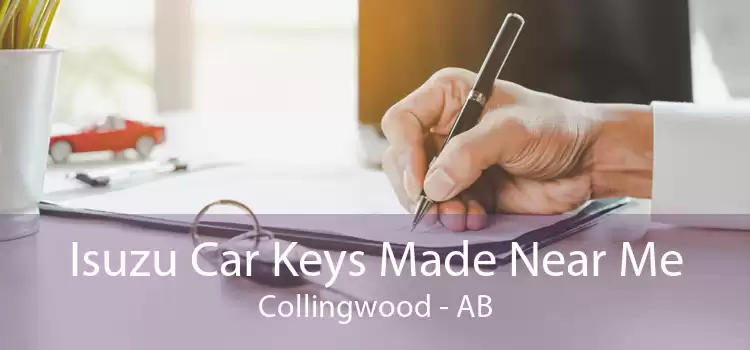 Isuzu Car Keys Made Near Me Collingwood - AB