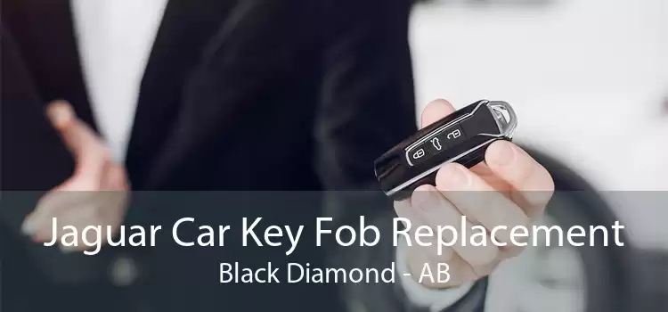 Jaguar Car Key Fob Replacement Black Diamond - AB