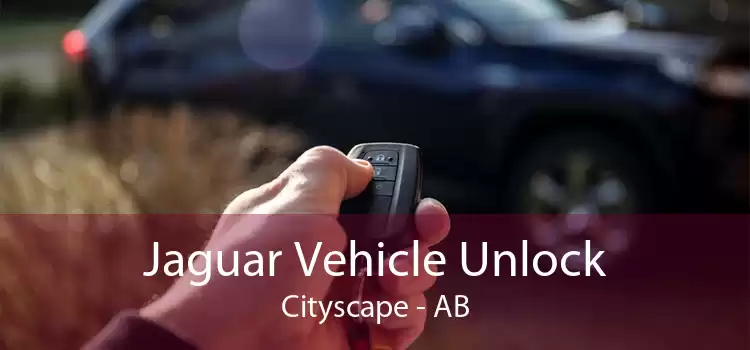 Jaguar Vehicle Unlock Cityscape - AB