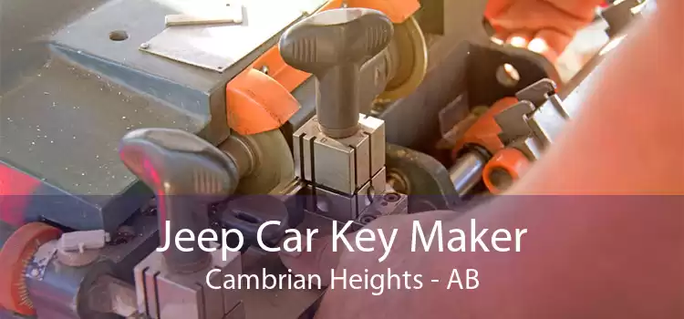 Jeep Car Key Maker Cambrian Heights - AB